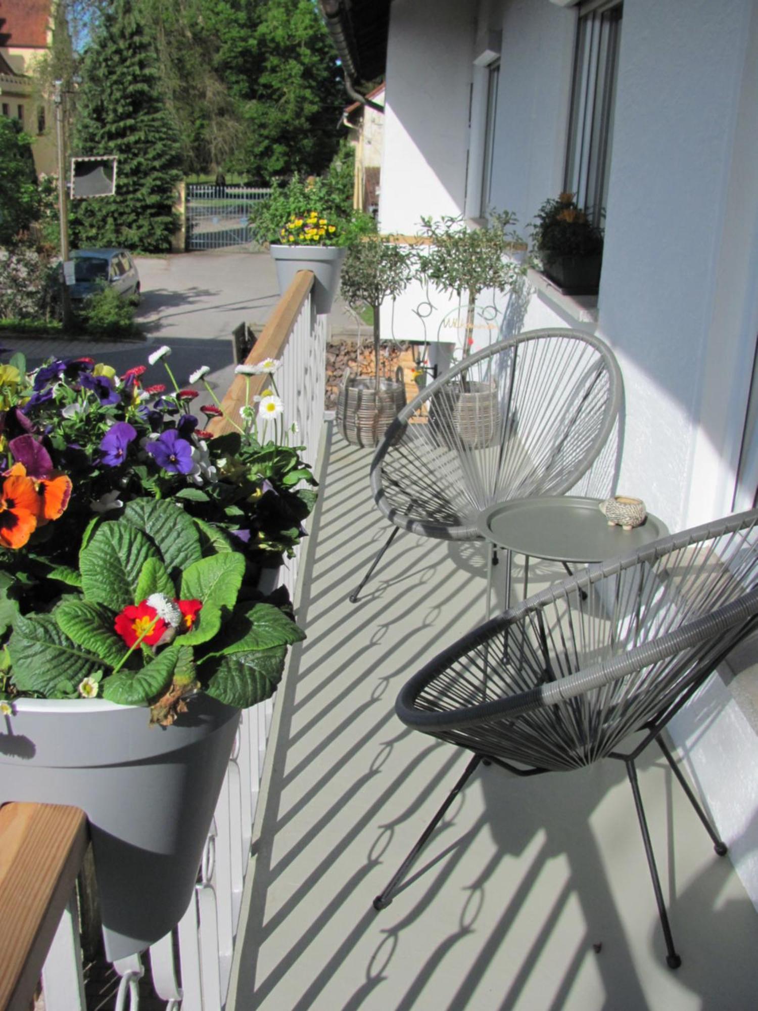 #1Gemuetliches Ruhiges Sonniges Balkonzimmer Mit Gemeinschaftsbad W-Lan Airport Nah Late Night Check In Haus Nr 9,5 Trunkelsberg Extérieur photo